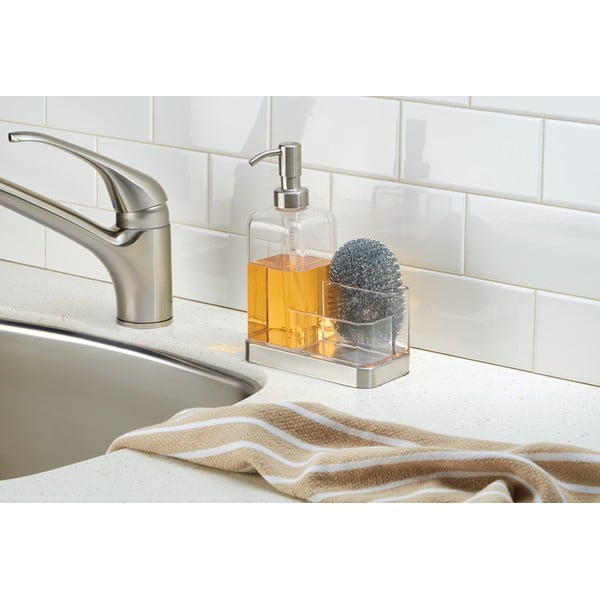 Ziepju dozators ar nodalījumu švammei iDesign Forma-image-1