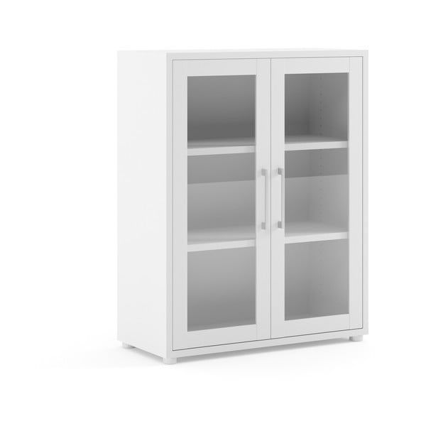 Balts modulārais grāmatu plaukts 89x113 cm Prima – Tvilum-image-3