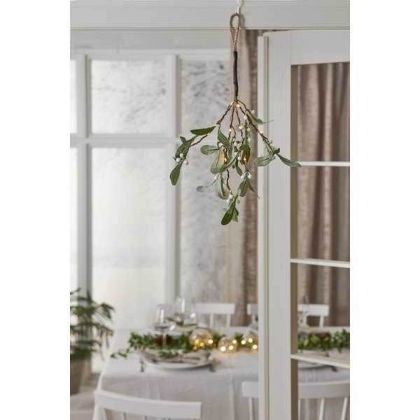 Zaļš gaismas dekors ar Ziemassvētku motīvu Mistel – Star Trading-image-1