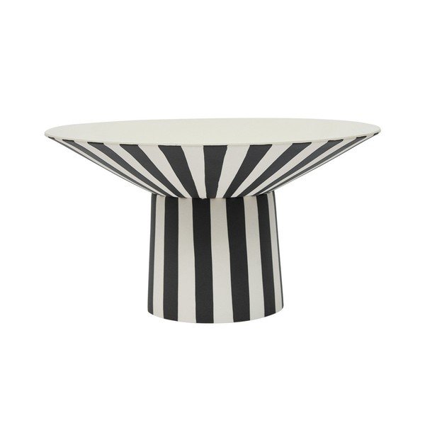 Melnbalta/bēša akmensmasas bļoda ø 30 cm Toppu – OYOY Living Design