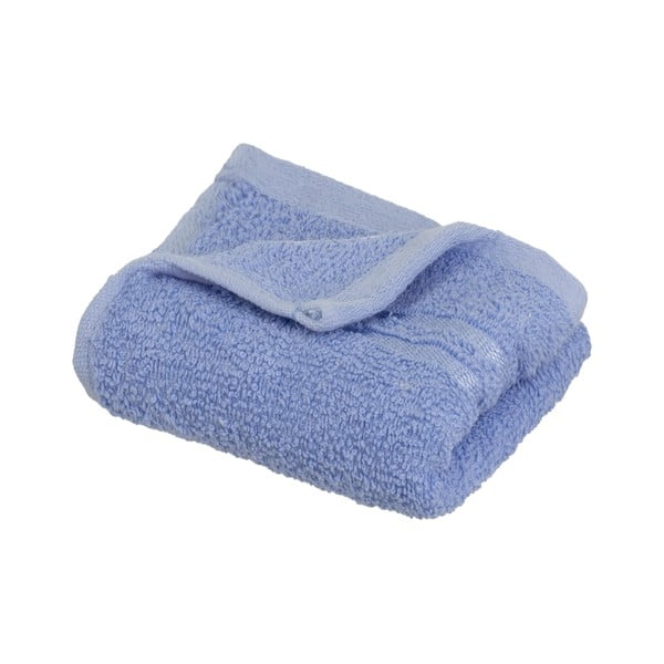 Zils frotē kokvilnas dvielis 30x50 cm Simple – Casa Selección