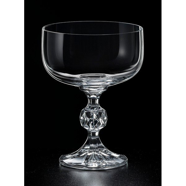 6 dzirkstošā vīna glāžu komplekts Crystalex Claudia, 200 ml-image-1