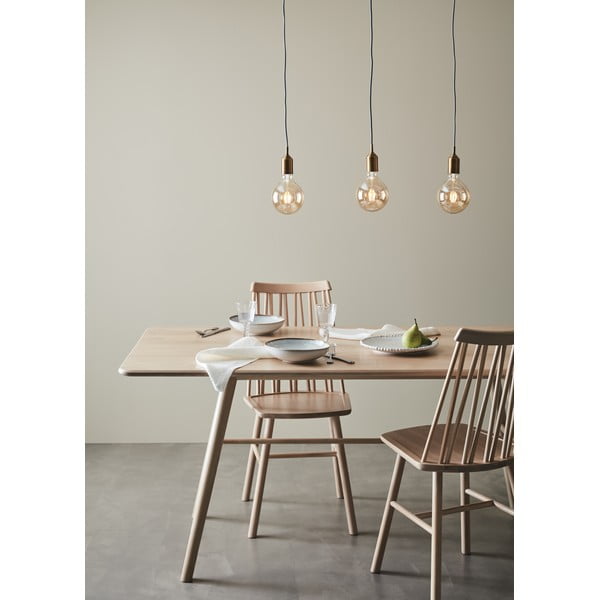 Trīsviru griestu lampa zelta krāsā Markslöjd Bronx-image-1