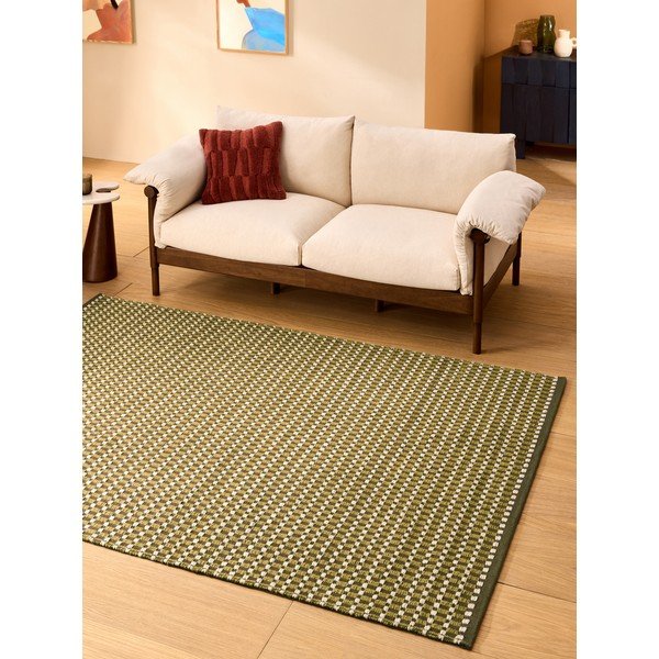 Haki ar rokām darināts paklājs no vilnas maisījuma 160x230 cm Ember – MADE-image-1