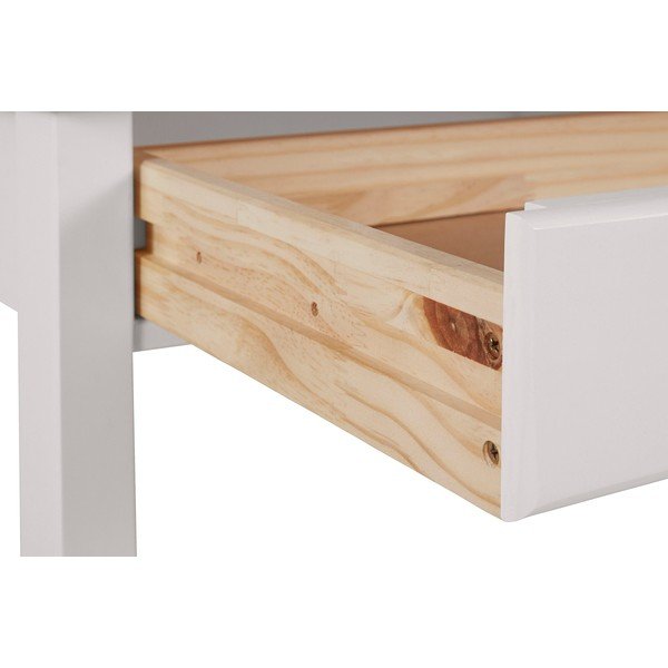 Balts rakstāmgalds no priedes koka Støraa Gava, garums 140 cm-image-4