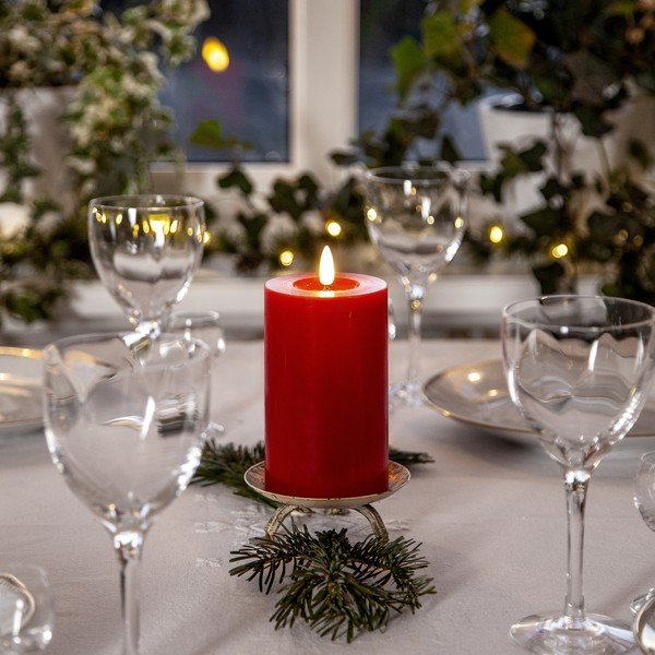 LED svece (augstums 15 cm) Flamme Flow – Star Trading-image-1