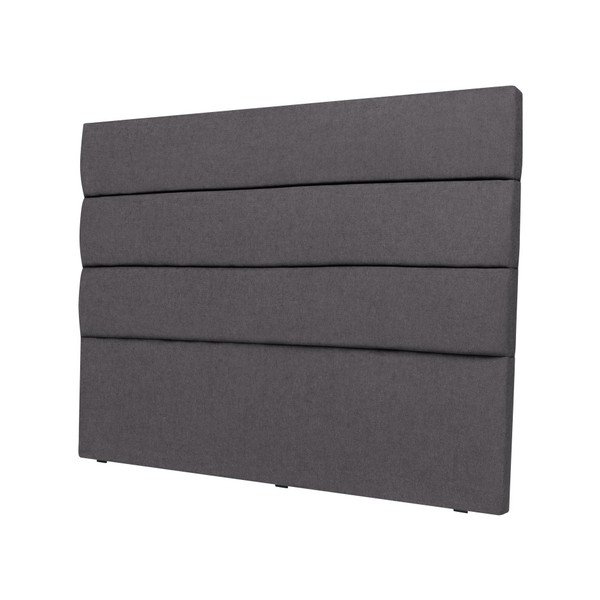 Tumši pelēks galvgals Mazzini Sofas Pesaro, 200 x 120 cm-image-3