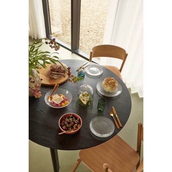 Stikla šķīvis ø 27 cm Fuyu – Hübsch-image-1