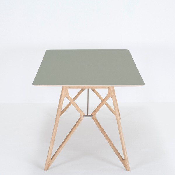 Ozolkoka ēdamgalds 220x90 cm Tink – Gazzda-image-3