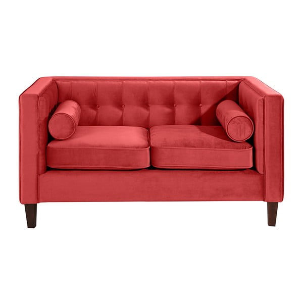 Ķieģeļu sarkans dīvāns Max Winzer Jeronimo, 154 cm