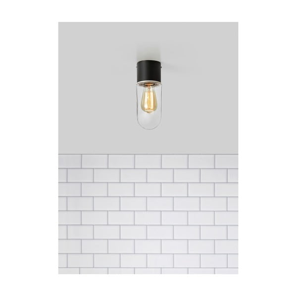 Melna griestu lampa Markslöjd Zen Ceiling Black Clear-image-1