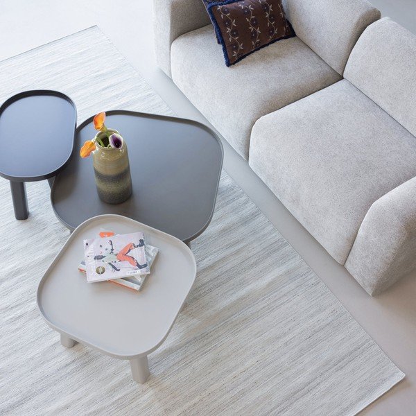 Apaļš sānu galdiņš no MDF ø 60 cm Mosa – WOOOD-image-1