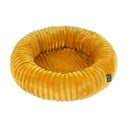 Sinepju dzeltena mājdzīvnieku gulta suņiem ø 40 cm Dog Fantasy Stripe – Plaček Pet Products
