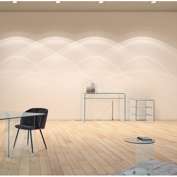 Stikla konsoles galds 35x110 cm Iride – Bizzotto-image-1