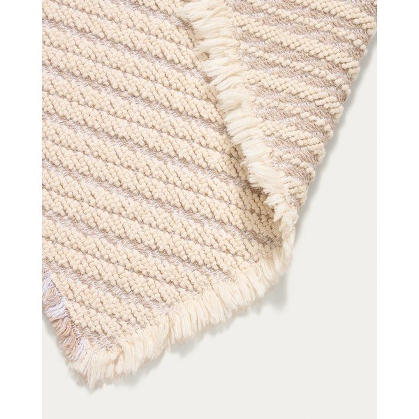 Bēšs vannas istabas paklājiņš 50x70 cm Janu – Kave Home-image-2