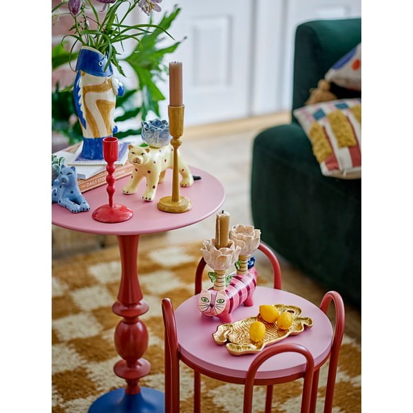 Akmensmasas ar rokām apgleznota vāze (augstums 22 cm) Irving – Bloomingville-image-2