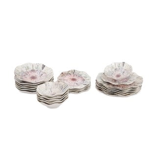 Porcelāna trauku komplekts (24 gab.) Güral Porselen Blossom