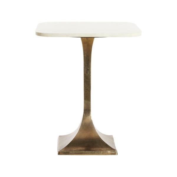 Sānu galdiņš ar marmora imitācijas galda virsmu ø 45 cm Rickerd – Light & Living
