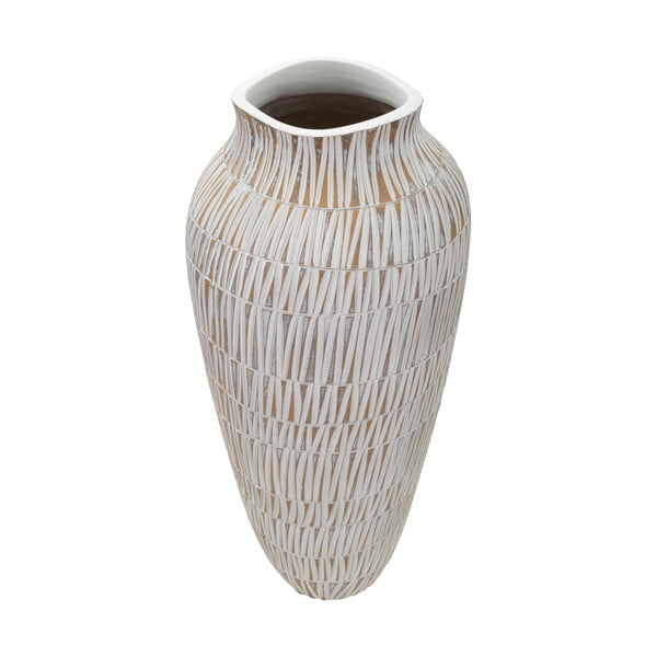 Balta polirezīna vāze (augstums 50 cm) Stiky – Mauro Ferretti-image-2