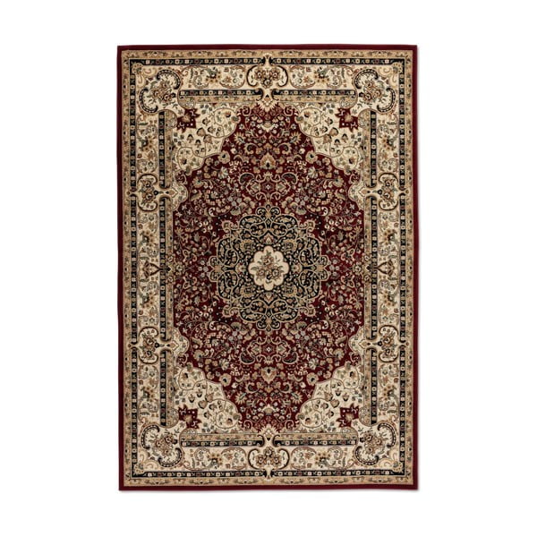Bordo/bēšs paklājs 160x235 cm Herat – Nouristan