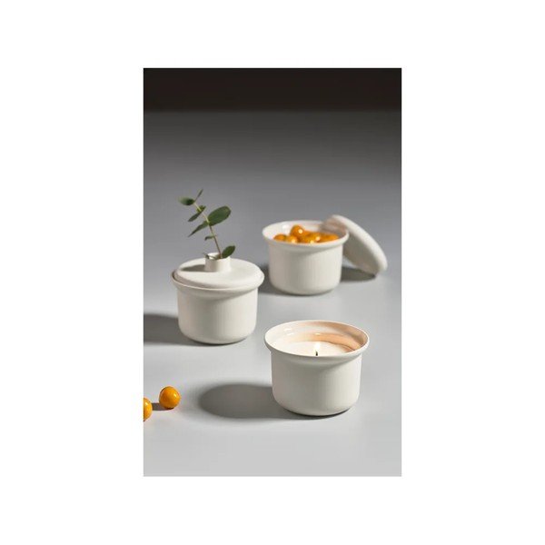 Aromātiskā sojas vaska svece degšanas laiks 35 h  Inu Offwhite: Fresh Spirit – Zone-image-3