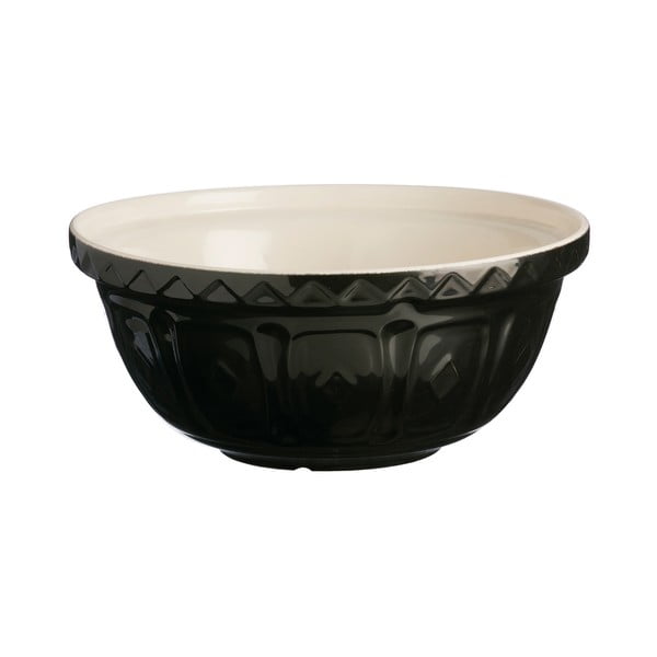 Melna keramikas bļoda Mason Cash maisīšanai, ⌀ 26 cm