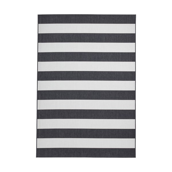 Balts/melns āra paklājs 170x120 cm Santa Monica – Think Rugs