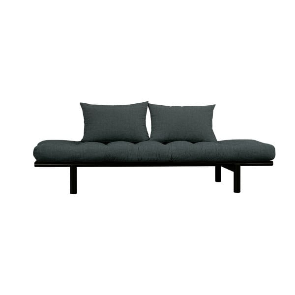 Melni pelēks dīvāns 200 cm Pace – Karup Design