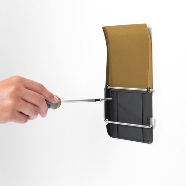 Zelta krāsas tērauda sienas tualetes papīra turētājs ReNew – Brabantia-image-2