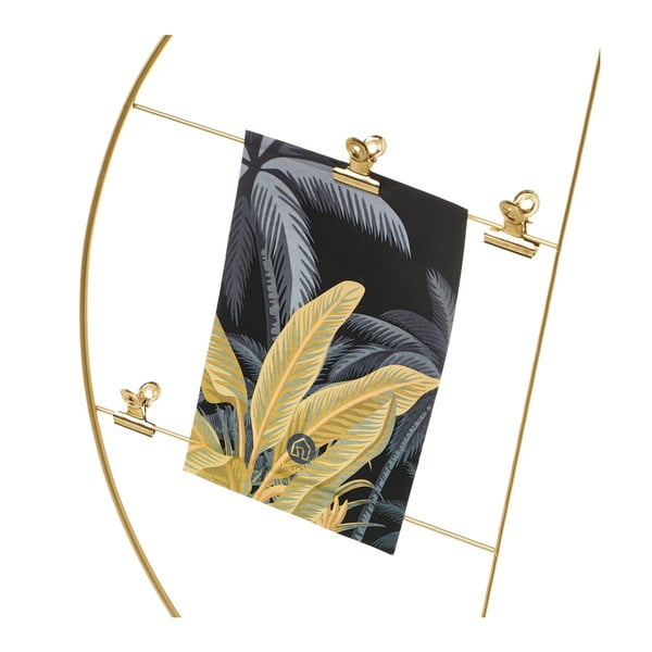 2 metāla foto statīvu komplekts zelta krāsā Casa Selección-image-1