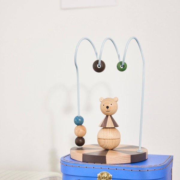 Interaktīvā rotaļlieta Circus Bear – OYOY Mini-image-1