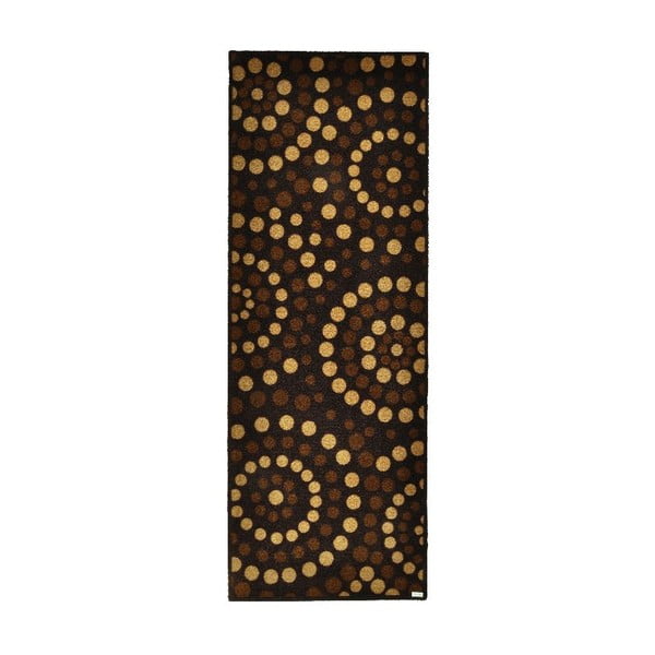 Skrejceļš Hanse Home Dots Brown, 67 x 180 cm