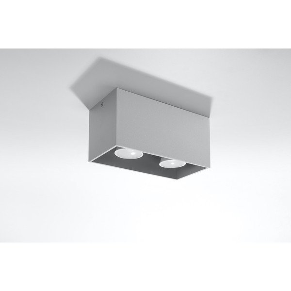 Pelēka griestu lampa Sollux Geo-image-3