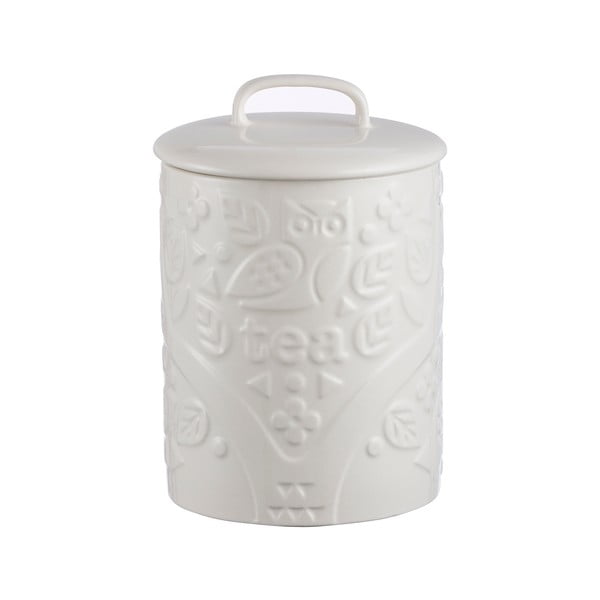 Mason Cash In the Forest balts keramikas tējkanna, 740 ml
