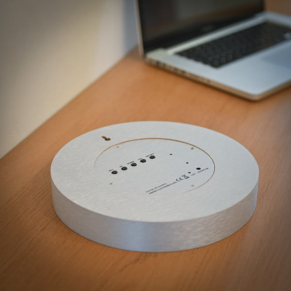 Digitāls modinātājpulkstenis ø 25 cm – Gingko-image-2