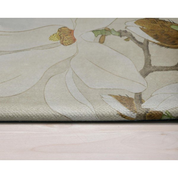 Zaļš/bēšs paklājs 135x55 cm Bird – Velvet Atelier-image-3