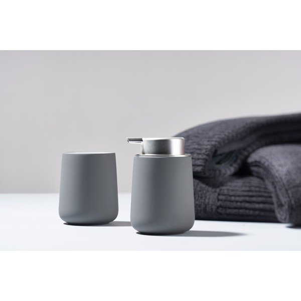 Tumši pelēks zobu birstes trauks Zone Nova-image-1