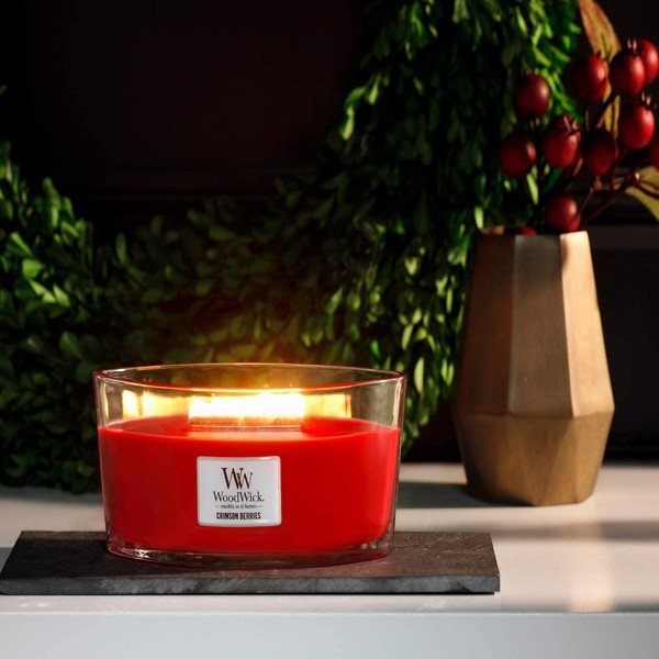 Aromātiskā svece WoodWick, degšanas laiks 30 stundas-image-2