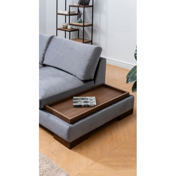 Pelēks stūra dīvāns (ar kreiso stūri) Tulip – Balcab Home-image-1