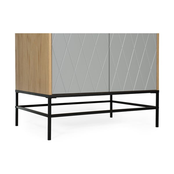 Pelēks drēbju skapis Woodman Mia-image-4