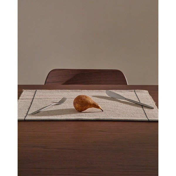 Galda paliktņi no kokvilnas maisījuma (2 gab.) 35x50 cm Lunel – Kave Home-image-1