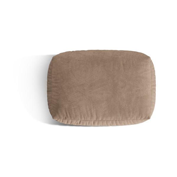 Gaiši brūns samta modulārais kāju soliņš Martina – Micadoni -image-2