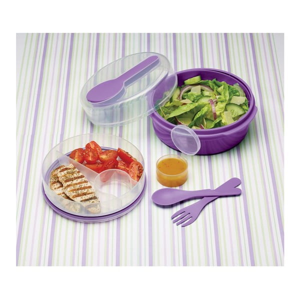 Violeta Kitchen Craft Coolmovers apaļa uzkodu kaste-image-2