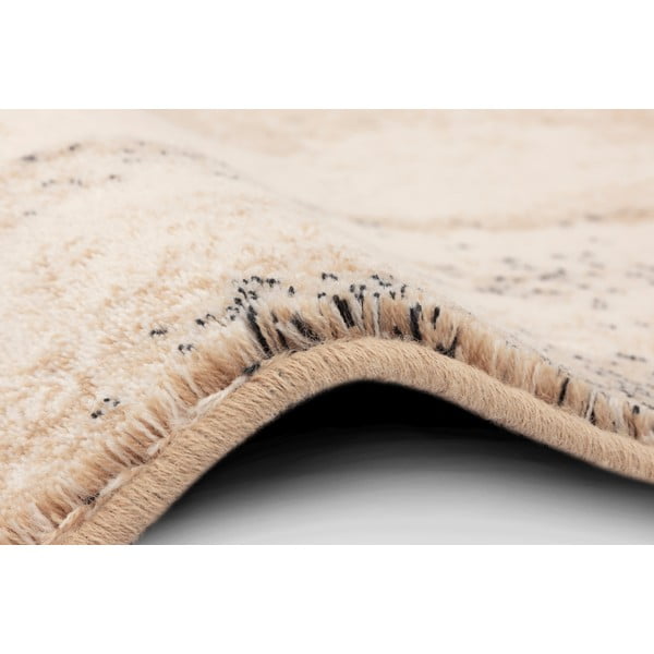 Bēšs vilnas paklājs 200x300 cm Eddy – Agnella-image-2