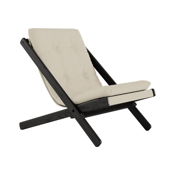 Saliekamais krēsls Karup Design Boogie Black/Beige
