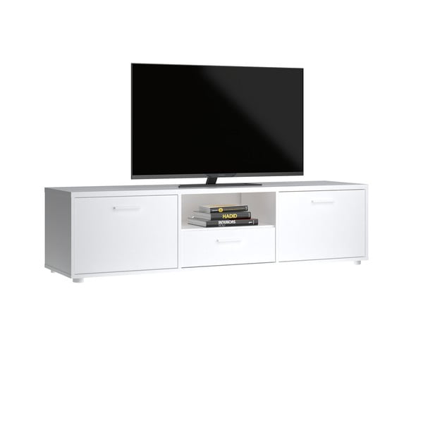 Balts TV galdiņš 147x38 cm Media – Tvilum-image-4