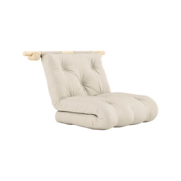 Bēšs atpūtas krēsls Hooked – Karup Design