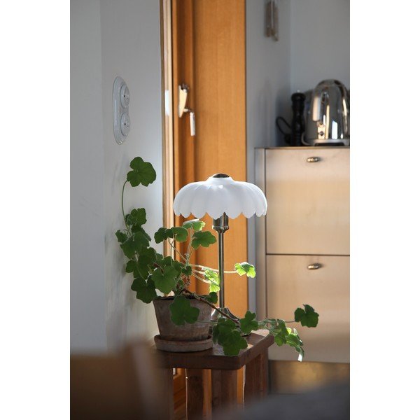 Krēmkrāsas/misiņa krāsas galda lampa (augstums 43 cm) Kurage – Markslöjd-image-2