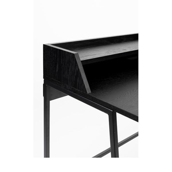 Darba galds ar izvelkamu virsmu 60x120 cm Giorgio – White Label-image-3