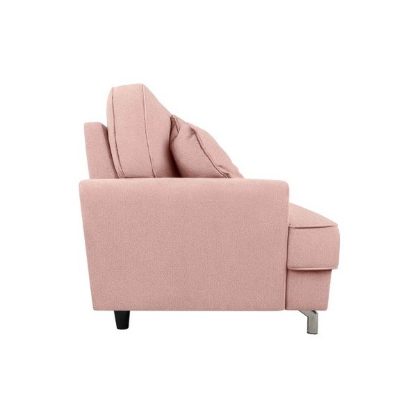 Rozā trīsvietīgs dīvāns Kooko Home Rumba-image-3